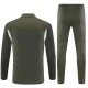 Real Madrid CF Verryttelypuku 2025-26 - 1-4 Zip Khaki