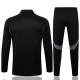 Real Madrid CF Verryttelypuku 2025-26 - 1-4 Zip Musta