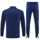 Real Madrid CF Verryttelypuku 2025-26 - 1-4 Zip Sininen