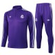 Real Madrid CF Verryttelypuku 2025-26 - 1-4 Zip Violetti