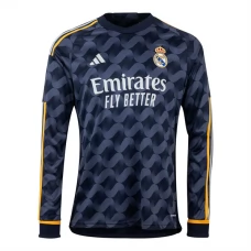 Real Madrid CF Vieraspelipaita 2023-24 Jalkapallo Pelipaidat Peliasut(L/S)