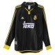 Real Madrid CF Vieraspelipaita Retro 1999-01 Jalkapallo Pelipaidat Peliasut(L/S)