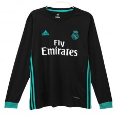 Real Madrid CF Vieraspelipaita Retro 2017-18 Jalkapallo Pelipaidat Peliasut(L/S)