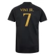 Real Madrid CF Vini Jr. 7 Kolmas Pelipaita 2023-24 Jalkapallo Pelipaidat Peliasut