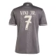 Real Madrid CF Vini Jr. 7 Kolmas Pelipaita 2024-25 Jalkapallo Pelipaidat Peliasut