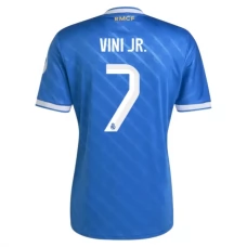 Real Madrid CF Vini Jr. 7 Kolmas Pelipaita 2025-26 Jalkapallo Pelipaidat Peliasut