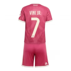 Real Madrid CF Vini Jr. 7 Kolmospaita 2026-27 Lasten Pelipaita