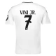 Real Madrid CF Vini Jr. 7 Kotipelipaita 2024-25 Jalkapallo Pelipaidat Peliasut