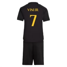 Real Madrid CF Vini Jr. 7 Lasten Kolmas Pelipaita 2023-24 Jalkapallo Pelipaidat Peliasut