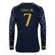 Real Madrid CF Vini Jr. 7 Vieraspelipaita 2023-24 Jalkapallo Pelipaidat Peliasut(L/S)