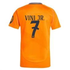 Real Madrid CF Vini Jr. 7 Vieraspelipaita 2024-25 Jalkapallo Pelipaidat Peliasut