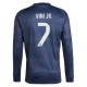 Real Madrid CF Vini Jr. 7 Vieraspelipaita 2025-26 Jalkapallo Pelipaidat Peliasut(L/S)