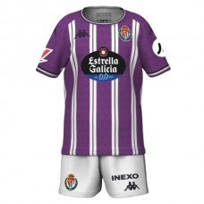 Real Valladolid Lasten Kotipelipaita 2024-25 Jalkapallo Pelipaidat Peliasut