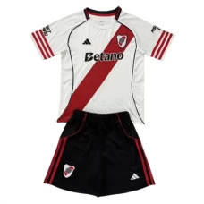 River Plate Lasten Kotipelipaita 2025-26 Jalkapallo Pelipaidat Peliasut