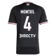 River Plate Montiel 4 Vieraspelipaita 2025-26 Jalkapallo Pelipaidat Peliasut