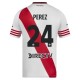 River Plate Perez 24 Kotipelipaita 2025-26 Jalkapallo Pelipaidat Peliasut