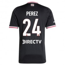 River Plate Perez 24 Vieraspelipaita 2025-26 Jalkapallo Pelipaidat Peliasut