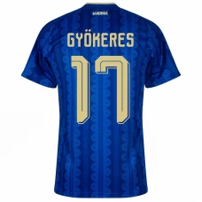 Ruotsi Gyökeres 17 MM Vieraspaita 2026 Pelipaita