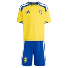 Ruotsi MM Kotipaita 2026 Lasten Pelipaita