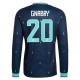 Saksa Gnabry 20 MM Vieraspaita 2026 Pelipaita Long Sleeve