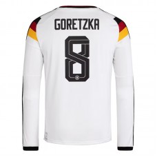 Saksa Goretzka 8 MM Kotipaita 2026 Pelipaita Long Sleeve