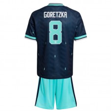 Saksa Goretzka 8 MM Vieraspaita 2026 Lasten Pelipaita