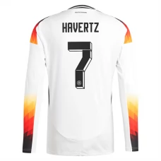 Saksa Havertz 7 Kotipelipaita EM 2024 Jalkapallo Pelipaidat Peliasut(L/S)