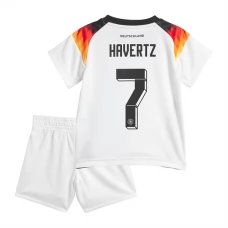 Saksa Havertz 7 Lasten Kotipelipaita EM 2024 Jalkapallo Pelipaidat Peliasut