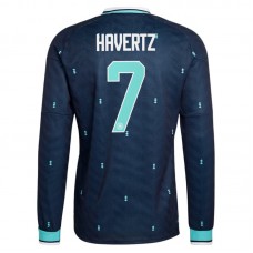 Saksa Havertz 7 MM Vieraspaita 2026 Pelipaita Long Sleeve