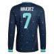 Saksa Havertz 7 MM Vieraspaita 2026 Pelipaita Long Sleeve