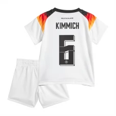 Saksa Kimmich 6 Lasten Kotipelipaita EM 2024 Jalkapallo Pelipaidat Peliasut