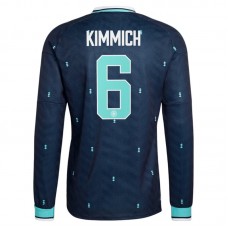 Saksa Kimmich 6 MM Vieraspaita 2026 Pelipaita Long Sleeve