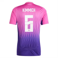 Saksa Kimmich 6 Vieraspelipaita EM 2024 Jalkapallo Pelipaidat Peliasut