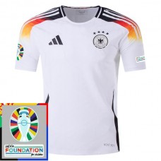 Saksa Kotipelipaita EM 2024 Jalkapallo Pelipaidat Peliasut Patch