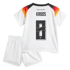 Saksa Kroos 8 Lasten Kotipelipaita EM 2024 Jalkapallo Pelipaidat Peliasut
