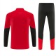 Saksa Lasten Tracksuit 2026-27 - 1-4 Zip Punainen