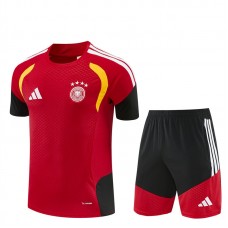 Saksa Lasten Tracksuit(Paita+Shorts) 2026-27 Punainen