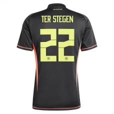 Saksa Ter Stegen 22 Maalivahdin Kotipelipaita EM 2024 Jalkapallo Pelipaidat Peliasut