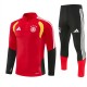 Saksa Tracksuit 2026-27 - 1-4 Zip Punainen