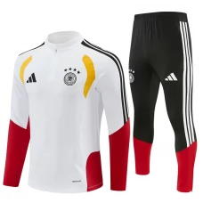 Saksa Tracksuit 2026-27 - 1-4 Zip Valkoinen