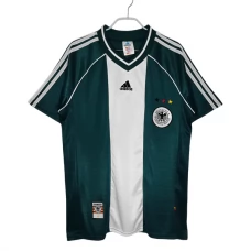 Saksa Vieraspelipaita Retro 1998 Jalkapallo Pelipaidat Peliasut