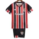 São Paulo FC Lasten Vieraspelipaita 2024-25 Jalkapallo Pelipaidat Peliasut