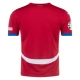 Serbia Kotipelipaita EM 2024 Jalkapallo Pelipaidat Peliasut Patch
