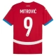 Serbia Mitrović 9 Kotipelipaita EM 2024 Jalkapallo Pelipaidat Peliasut