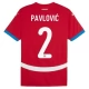 Serbia Pavlović 2 Kotipelipaita EM 2024 Jalkapallo Pelipaidat Peliasut