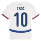 Serbia Tadić 10 Vieraspelipaita EM 2024 Jalkapallo Pelipaidat Peliasut