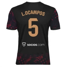 Sevilla FC L.Ocampos 5 Kolmas Pelipaita 2024-25 Jalkapallo Pelipaidat Peliasut