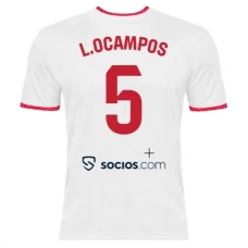 Sevilla FC L.Ocampos 5 Kotipelipaita 2024-25 Jalkapallo Pelipaidat Peliasut