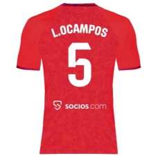Sevilla FC L.Ocampos 5 Vieraspelipaita 2024-25 Jalkapallo Pelipaidat Peliasut
