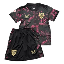 Sevilla FC Lasten Kolmas Pelipaita 2024-25 Jalkapallo Pelipaidat Peliasut